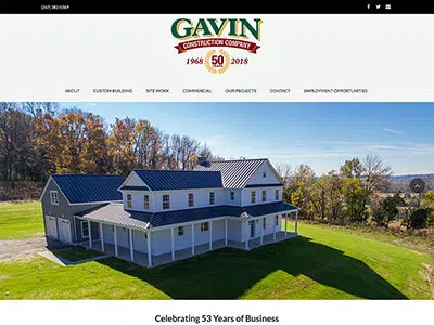 SSMCommunications Marketing Partner: Gavin Construction in Souderton, PA